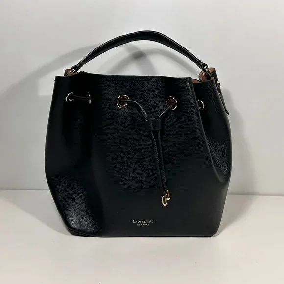 kate spade | Bags | Kate Spade Coated Black Leather  display picture 2